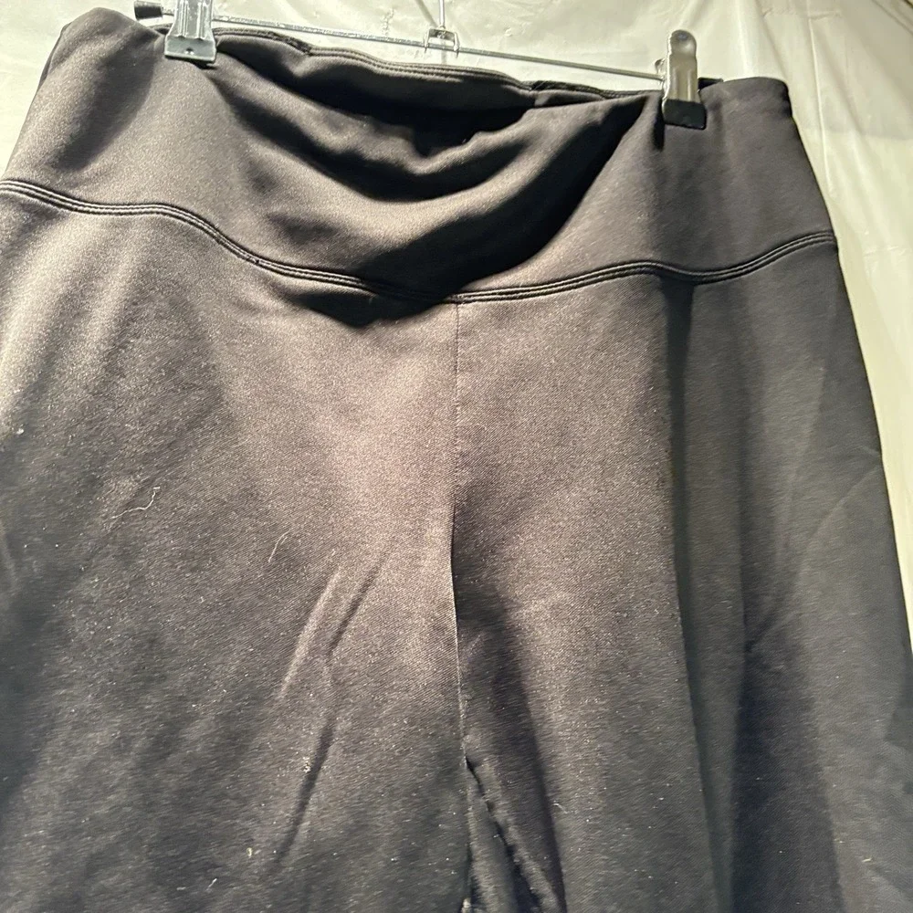 Climateright‎ Cuddle Duds XS Women's Leggings Black Back Waist Pocket